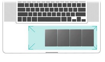 New Apple macBook pro 17 inches notebook